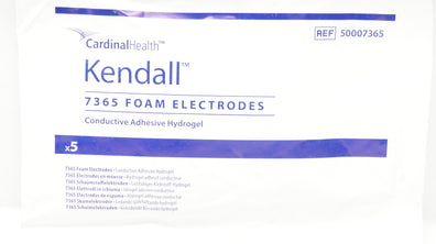 Cardinal Health 50007365  Kendall 7365 Foam Electrodes - Pack of 5